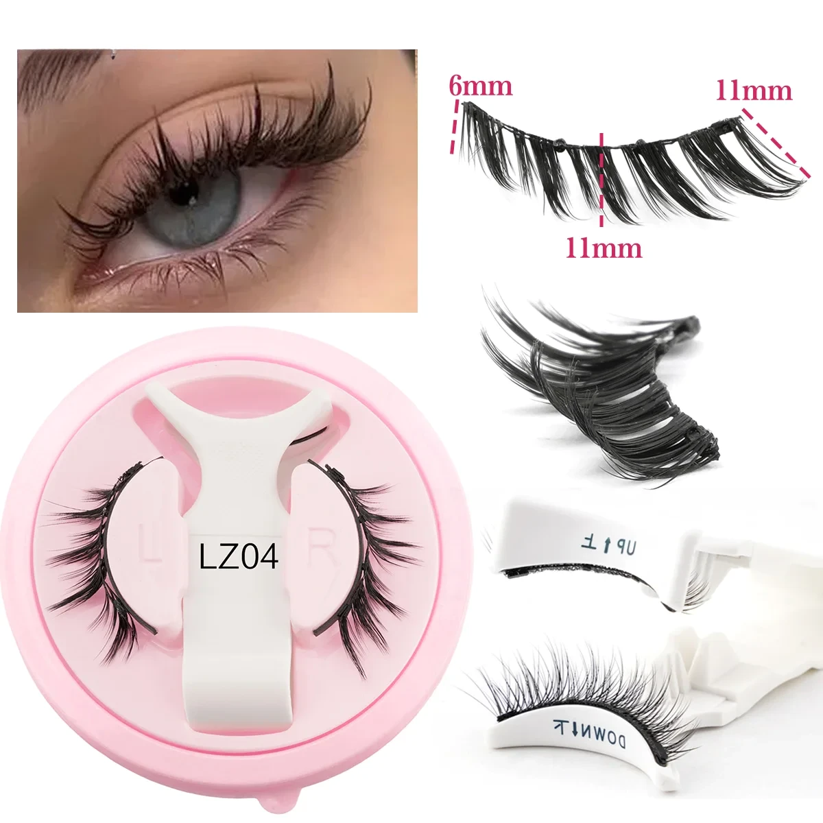 Magnetic eyelashes