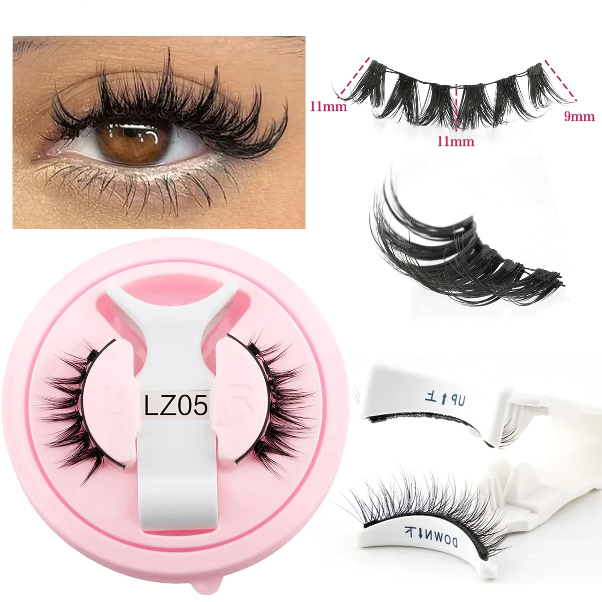 Magnetic eyelashes