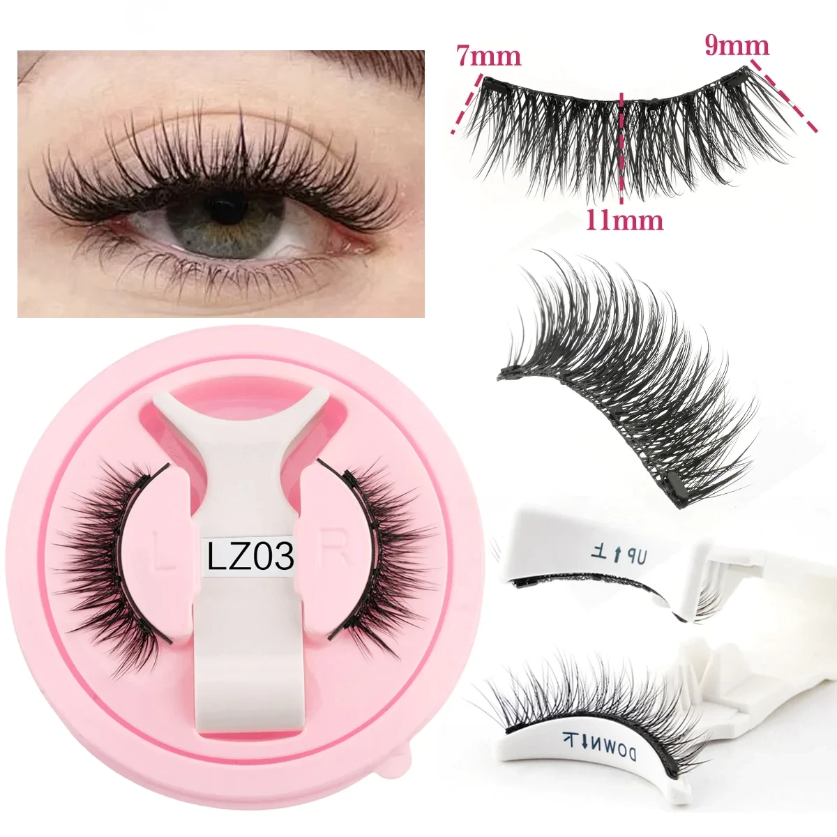 Magnetic eyelashes